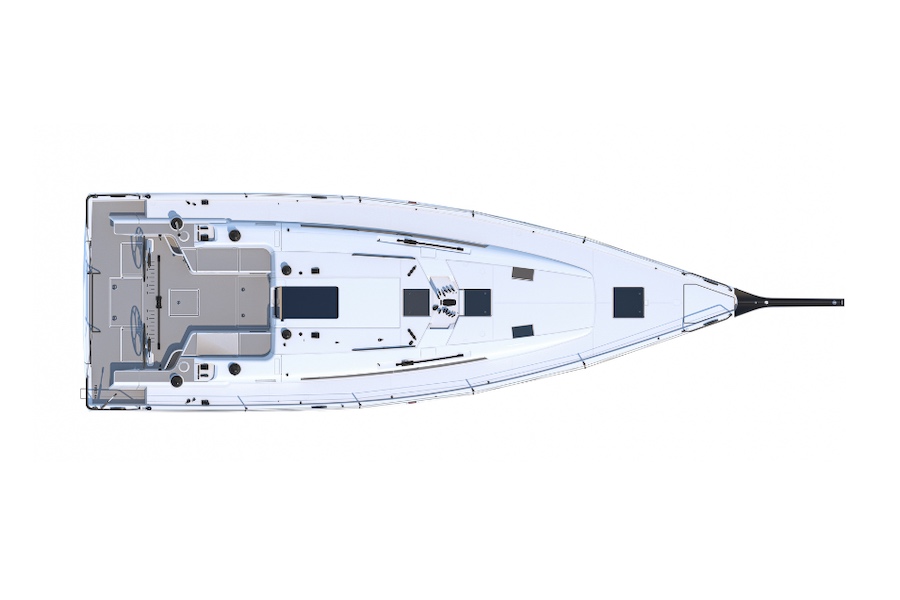 Beneteau First 44 - Layout